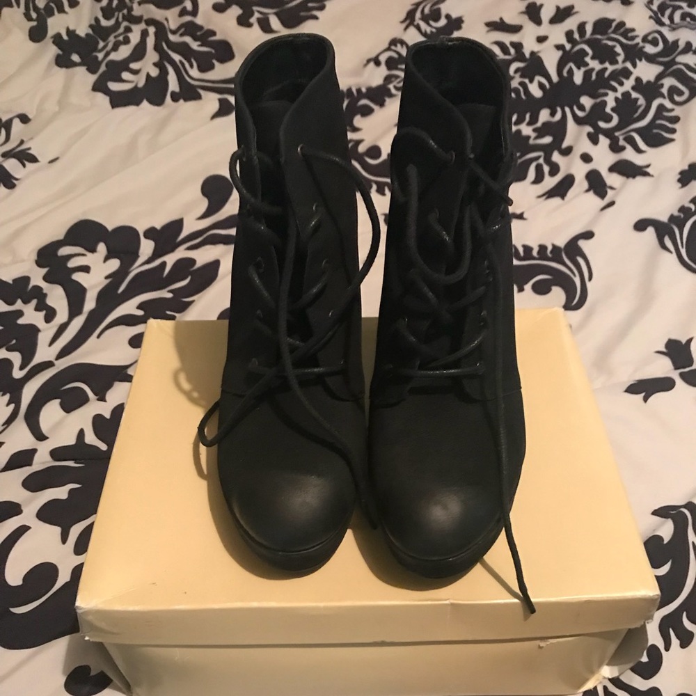 Lace Up Booties